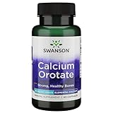 Swanson Calcium Orotate 85 Milligrams 60 Capsules