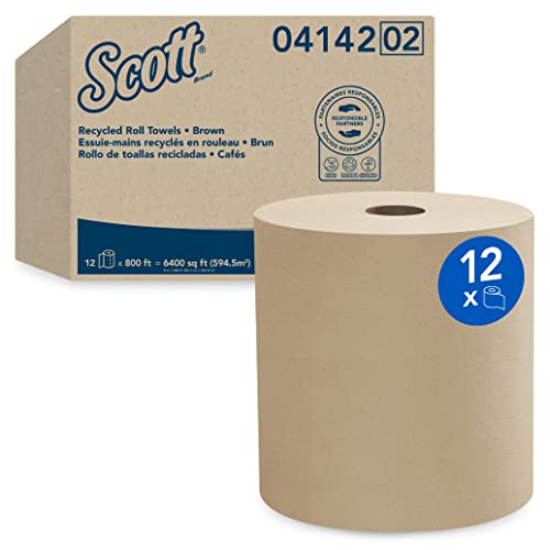 Scott Professional Hard Roll Paper Towels, Bulk, 12 Rolls x 800' (04142) - image 1