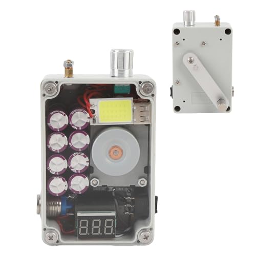 FLEXMAN Generador de Manivela, Salida USB Generador de Energía Manual Portátil Energía de Respaldo de Emergencia para Acampar al Aire Libres Corte Fuera de la Red