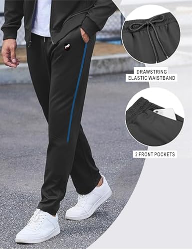 Image of JUST RIDER Men's Regular Fit Track Pants || NS Polyester Fabric Track Pants for Men Relaxe Fit