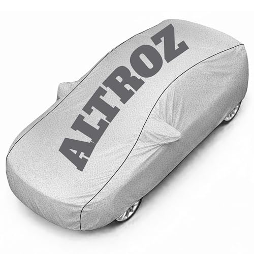 Image of Superior Grade Quality Altroz Cover (All Variants) Car Body Cover - 100% Waterproof Custom Fit with Mirror Pockets | Triple-Stitched Elastic Design, Heat Reflective, Anti-Dust, All-Weather