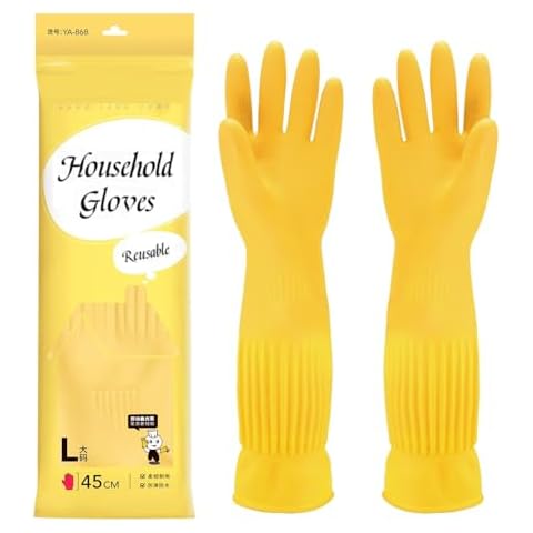YONG-SHENG Heavy Duty Rubber Cleaning Gloves Cover