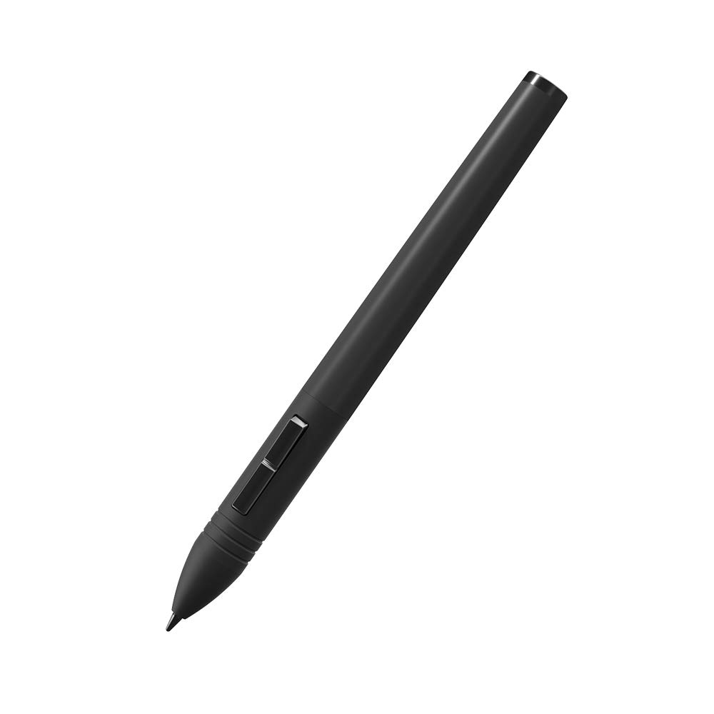 HUIOP PEN80 Penna digitale ricaricabile Penna a risonanza elettromagnetica con 2 pulsanti programmabili per la NUOVA tavoletta grafica 1060PLUS,Penna digitale