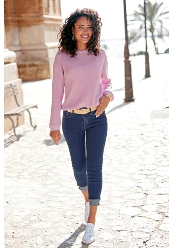 LASCANA Women's Button Cuff Skinny Jeans3