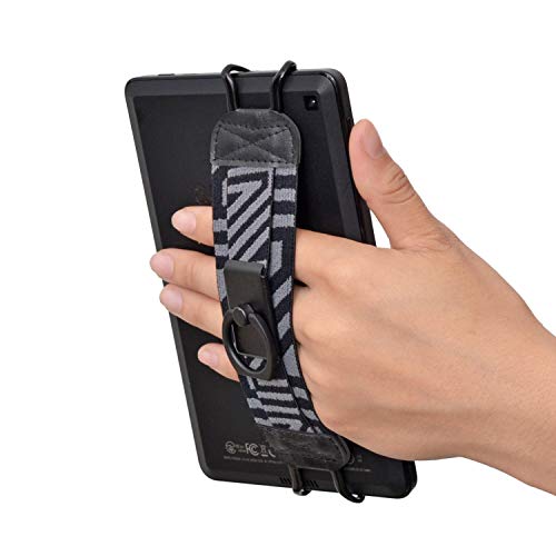 TFY Cinturino di sicurezza con rotazione a 360 ° con anello in metallo da impugnare per Kindle E-reader - Kindle HD 6" / Kindle Paperwhite / Kindle Voyage - Image 4