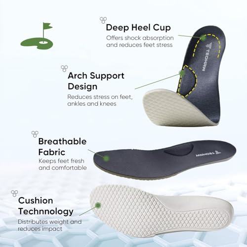 Wide Golf Shoes for Men Spikeless Professional Outdoor Waterproof Golfing Footwears Sneakers with Arch Support3