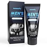 Intimate/Private Hair Removal Cream For Men, For Unwanted Male Hair in Private Area, Effective & Painless Depilatory Cream, Suitable For All Skin Types