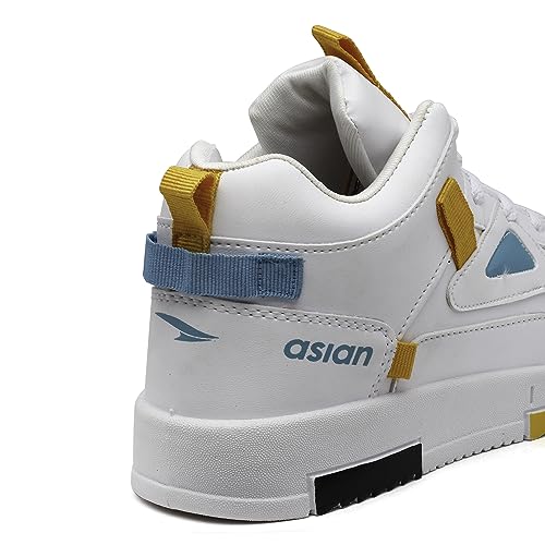 Image of ASIAN Men's TARZAN-11 Casual Sneaker Shoes with Synthetic Upper Lightweight Comfortable Mid Top Sneaker Shoes for Men's & Boy's