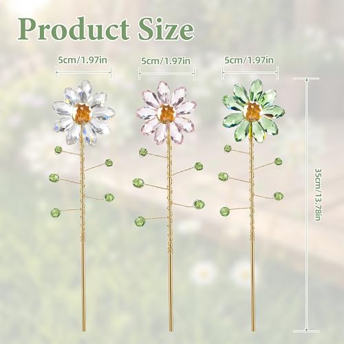 Attrape Soleil Cristal Rompt la Monotonie des Plantes Vertes en Pot - 5
