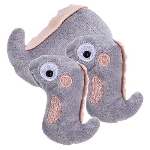 FRCOLOR 15 Peças brinquedo catnip brinquedos de mastigar de gato de pelúcia brinquedos para morder g