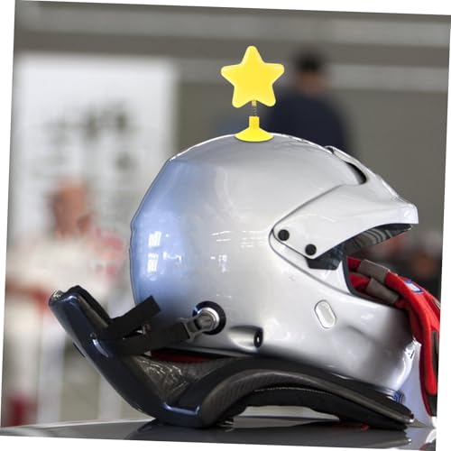 Decoraciones para cascos con resorte flexible Amosfun estrellas decorativas 7