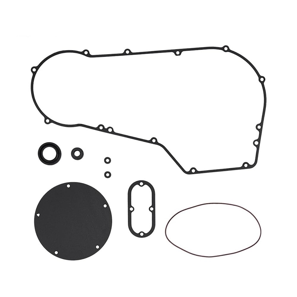 Kit de juntas de tapa primaria de embrague Adecuado para motocicleta, Adecuado para Softail Dyna Road Glide FXSTSB FXLR FXDL FXDP FXDC FXDWG EFI FLHTCI