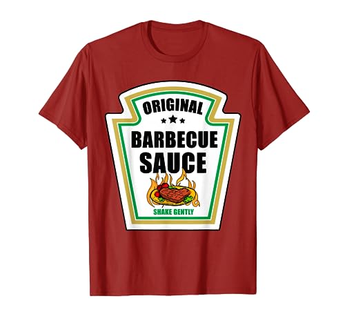 Barbecue Sauce Ketchup Halloween 2021 Costume de barbecue assorti T-Shirt