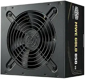 COOLER MASTER, FONTE COOLER MASTER ATX 3.1 850W MWE GOLD 850 V3 PFC ATIVO 80 PLUS GOLD COM CABO DE FORCA GARANTIA 5 ANOS