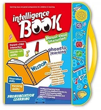 WiFi Collection Electronic Educational ABC and 123 E-Learning Musical English Educational Phonetic Interactive Book for 3 + Year Kids Toddlers (B0CZNB6N4K) Amazon Price History, Amazon Price Tracker