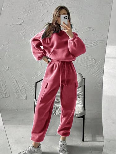 Image of KOTTY Women's Co-Ords Solid Sweatshirt With Sweatpant