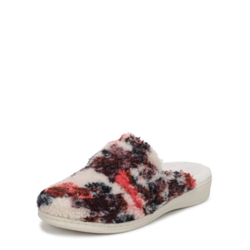 Image of Vionic Women's Gemma Mule Slipper - Comfortable Spa House Slippers that Include Three-Zone Comfort with Orthotic Insole Arch Support, Soft House Shoes for Ladies