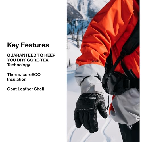 Image of Burton Women's Gondy Gore-TEX Insulated Leather Gloves - Waterproof Winter Snowboard Gloves with Durable, Flexible Leather