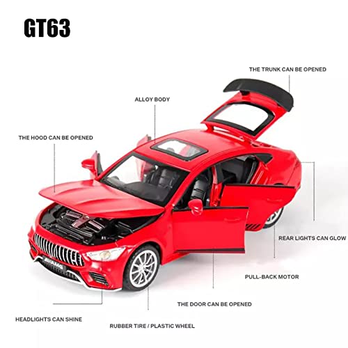 Image of DEUSON ECOM 1:32 Scale Die cast Metal Toy Car for Kid Model G65 Light Sound Pullback