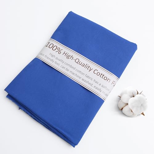 FFPDYBEST Royal Blue Cotton Poplin