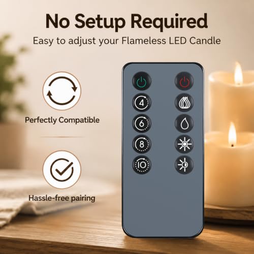 New Replacement Remote Control for Luminara Flameless Candles, 10 Button by MOVHEIYL - Used condition - Image 4