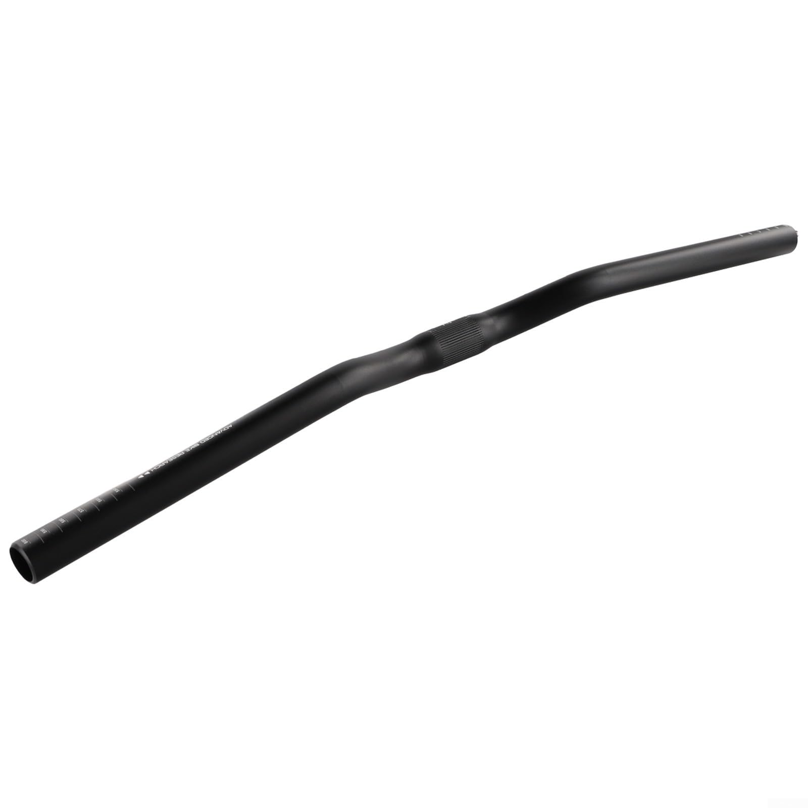 Manubrio per mountain bike in lega di alluminio, 600 mm, riser 25,4 mm, per o bici pieghevole, finitura opaca, parte di ricambio leggera (rondine)