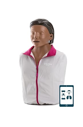 Little Anne QCPR C70145 Laerdal Training Manikin, Dark Skin Colour