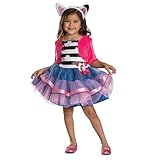 Gabby's Dollhouse Tutu Costume, Official Gabby Costume Dress for Toddler Girls, Size (3T-4T)