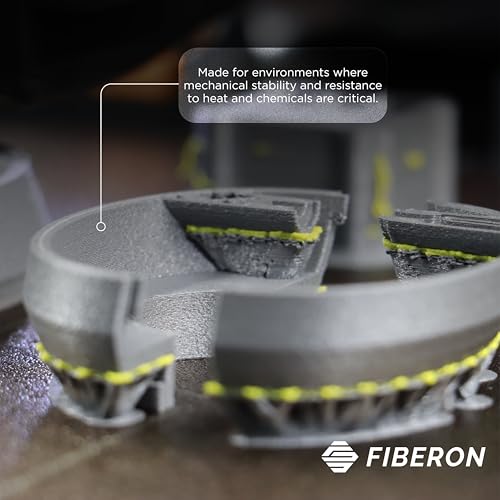 Image of Polymaker Fiberon PPS-GF20 Filament 1.75mm 0.5kg Spool, Extreme Heat Resistance, Electrically Insulating, UL94 V0 Flame Retardant, Chemical Resistant, Ideal for Housings, Fixtures & Automotive Parts