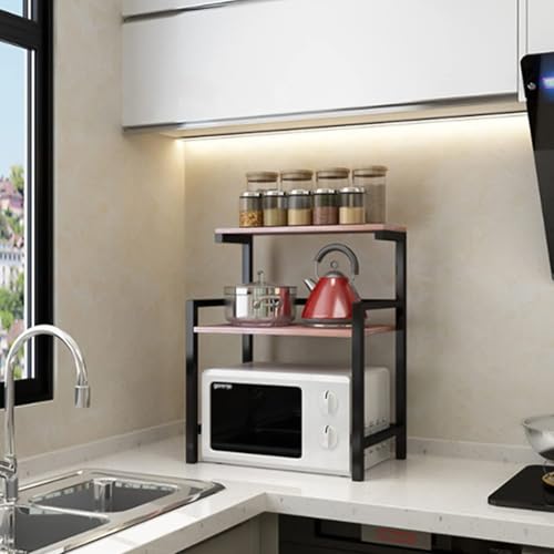 Image of CANCRI 33600 D Series 3-Layer Microwave Stand, OTG Stand, Oven Kitchen Storage Shelf, Counter Top Spice Rack, Multipurpose Rack, Toaster Grill Organizer...