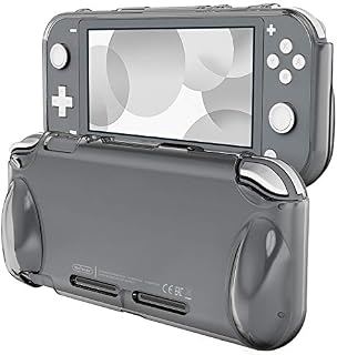 JETech Etui na Nintendo Switch Lite 2019, Antypoślizgowe Silikonowe Etui Ochronne z Amortyzacją i Ochroną Przed Zarysowaniami (Szary)