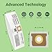 3 Pack Replacement for Shop Vac Bags 5-8 Gallon，Type E 90661 9066133, Type H 90671 9067133, VF2004, VHBS, VDBS, PETOX High-Efficiency Disposable Vaccum Collection Filter Bags