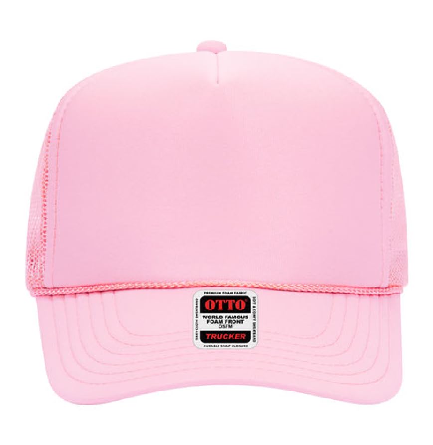 Image of Otto Cap 5-Panel High Crown Mesh Back Trucker Hat