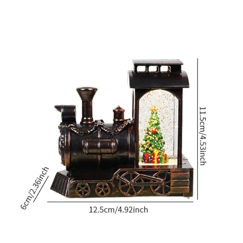 Bola de cristal navideña ideal para regalar como luz nocturna decorativa en fiestas 3