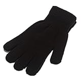 Larger It's Ridic! Warm touchscreen / texting winter gloves - Black