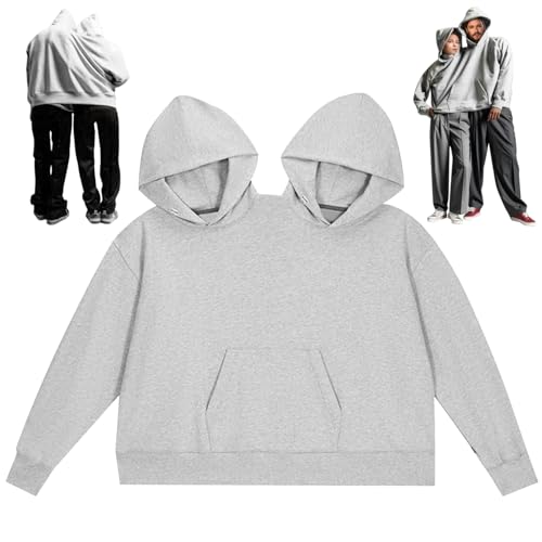 Sweat pour couple assorti coupe ample : le pull idéal pour vos soirées cocooning à deux - 4