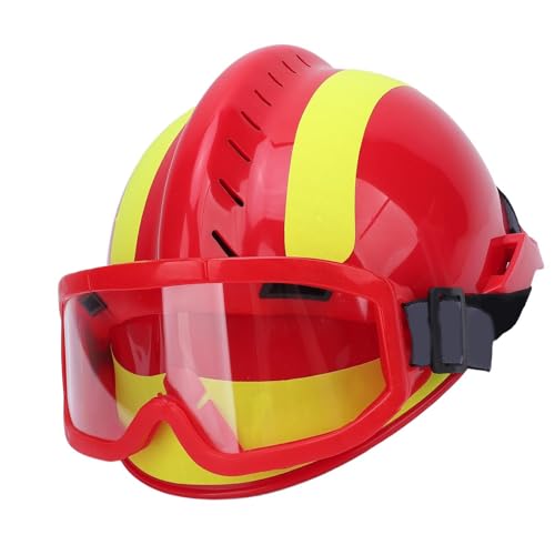 Fafeicy Casco de Rescate Trabajo a la Sombrero Duro de Seguridad con PC Ventilada Ligera para la Búsqueda de Incendios de Terremoto de Emergencia F2