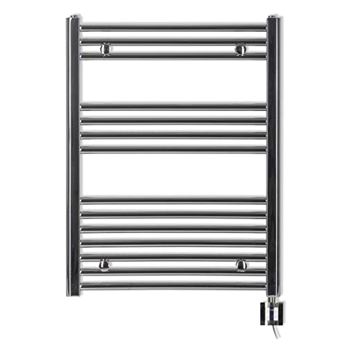Eco Radiateur - Sèche-serviette électrique – Radiateur salle de bain programmable – Porte serviette avec minuterie – Chauffage pour salle de bain -...
