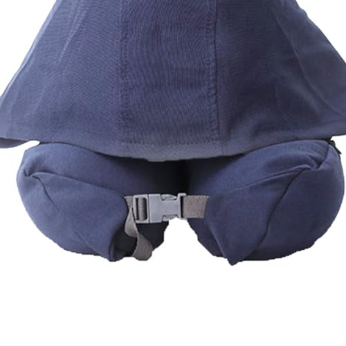 Almohada de viaje con capucha y soporte cervical miniatura 2