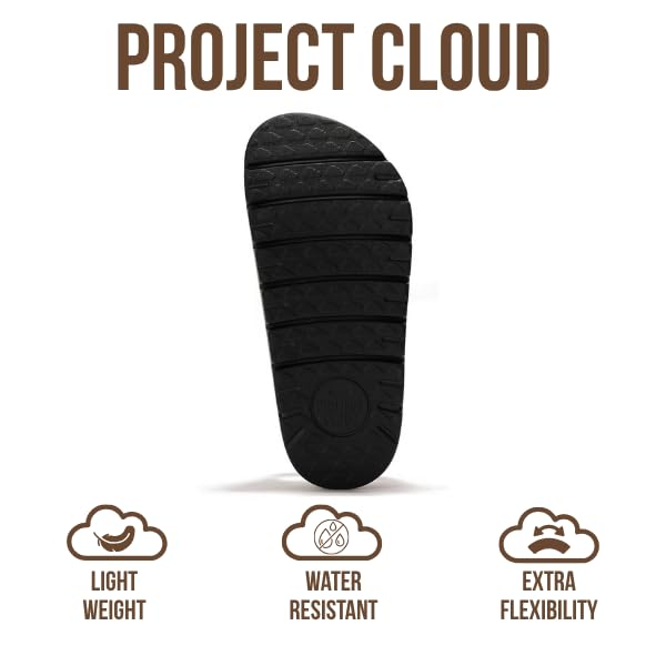 Project Cloud Genuine Leather Platform Clogs for Women Footwear - Memory Foam Arch Support Cork Footbed Casual Shoes & Mules for Women 2025 (Benton Chunky)