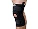Medline ORT232303XL Knee Supports with Removable U-Buttress, XXX-Large, Black