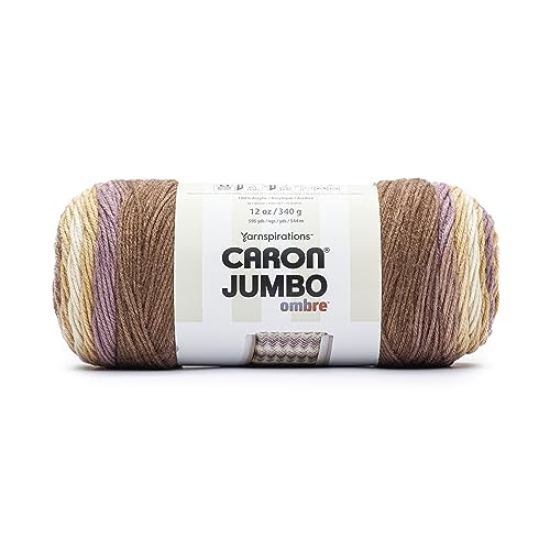 Image of Caron Jumbo Ombre Seashell Yarn - 2 Pack of 12oz /340g - Acrylic - #4 Worsted (Medium) - 595 Yards - Knitting & Crochet