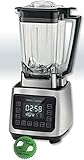 ProfiCook PC-UM 1127, Profi Mixer / Smoothie Maker, 9 Funktionen, Longlife-Profi-Motor, XL-Behälter aus Tritan (2 Liter BPA-frei), Multifunktionsdisplay, 8-fach Edelstahl-Kreuzmesser, 2000 Watt