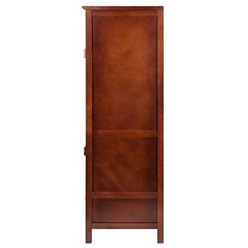 Winsome Brooke Storage/Organization, Antique Walnut #TOP4