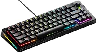 GLORIOUS Gaming GMMK 3 PRO: Anpassbare mechanische Tastatur, Kompakt 65%, Aluminiumgehäuse & Dichtungssystem, Hot-Swap (MX-Schalter), Schalldämmung, angepasste Tastenkappen, USA QWERTY