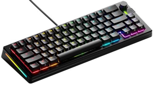 GLORIOUS Gaming GMMK 3 PRO : clavier mécanique personnalisé, compact 65%, corps alu et joints modulaires, switches MX (hot swap), mousse insonorisante, capuchons custom, américaine QWERTY - Noir