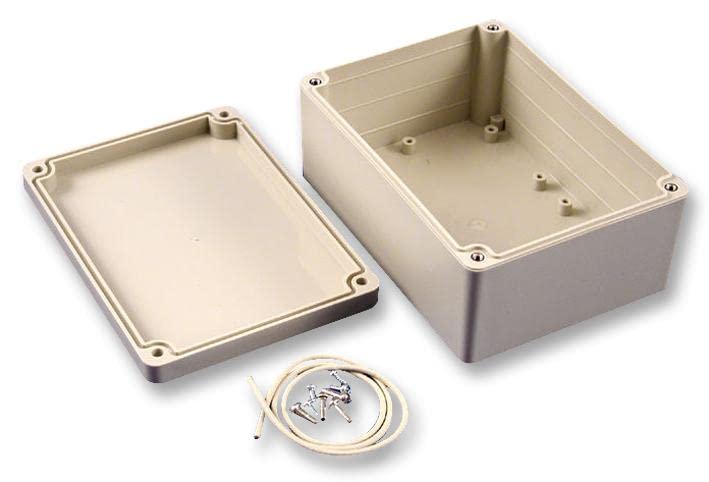 Boîtiers en plastique ABS gris polyvalents pour circuits électroniques