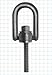 CL-33716-SHR-CT Carr Lane Manufacturing Heavy Duty Super Coil Swivel Hoist Ring: Load Rating 5000