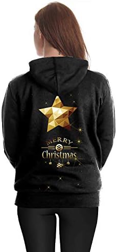 3D Print Deer in The Dark Hoodies Sweatshirts Xmas Jumper Tops with Pocket Unsiex Ugly Christmas Jumpers for Women and Men(Deer in The