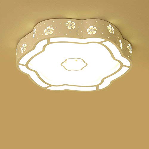 Plafonnier LED 45cm GZZ avec télécommande pour salon et restaurant moderne
